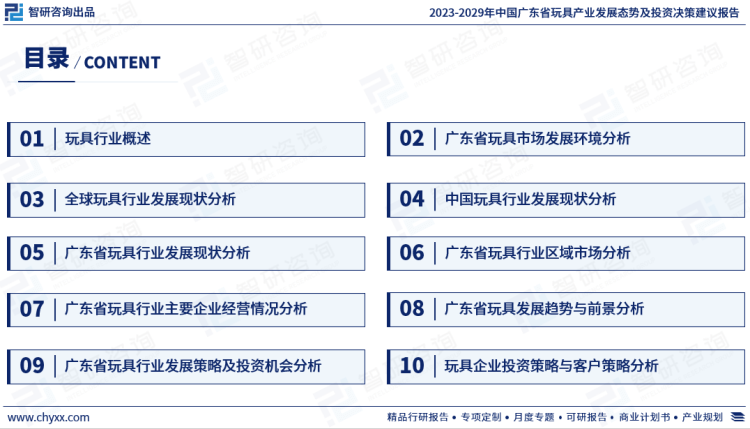 乐鱼官网中国广东省玩具行业市场研究分析报告——智研咨询重磅发布（2023版）(图2)